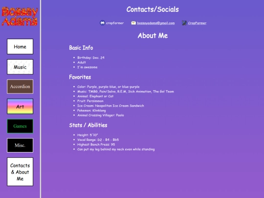 contacts screenshot