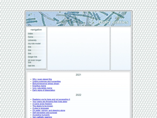 diary_entries screenshot