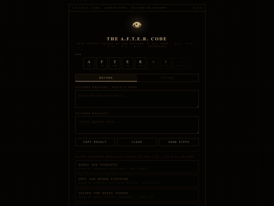 ffsi-cipher screenshot