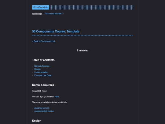 50-components-course-template screenshot