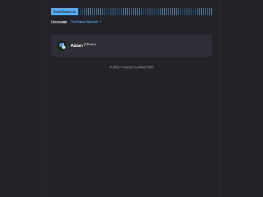 authors/adam screenshot