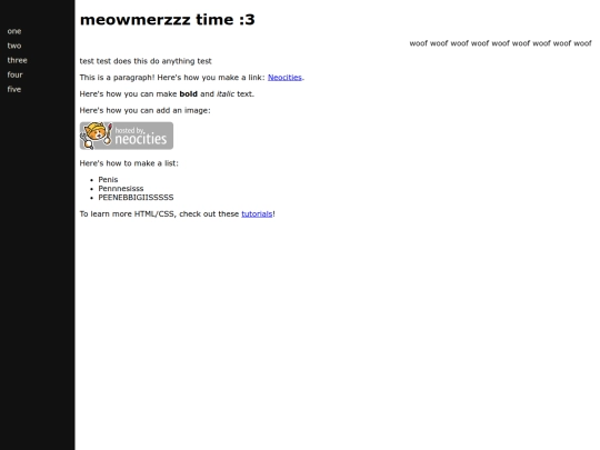 index screenshot