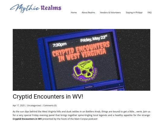 blog/cryptid-encounters-in-wv screenshot