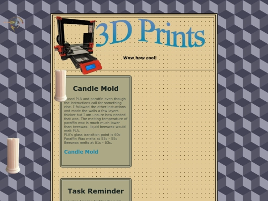 3DPrints screenshot