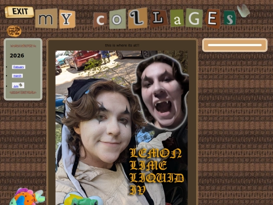 CollagesJuly2026 screenshot