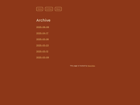 archive screenshot