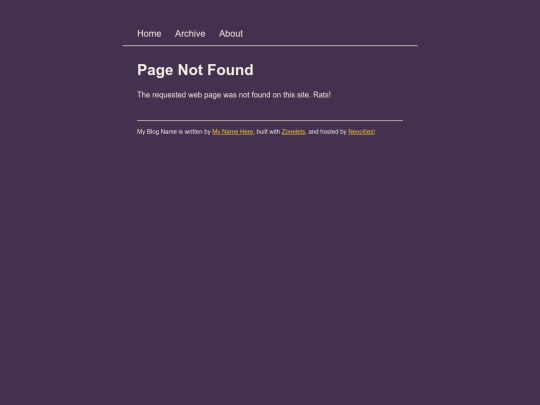 not_found screenshot