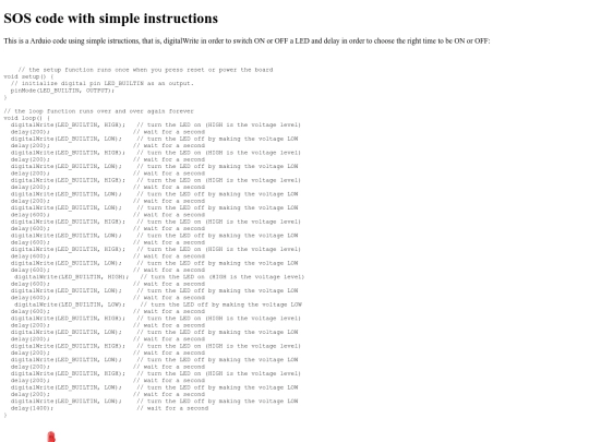 morseproject/Blinking1 screenshot