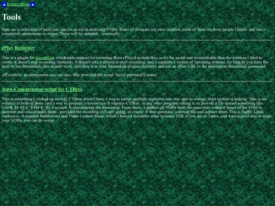 tools screenshot