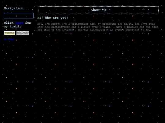 modblog/aboutme screenshot