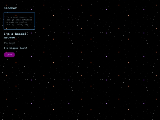 test screenshot