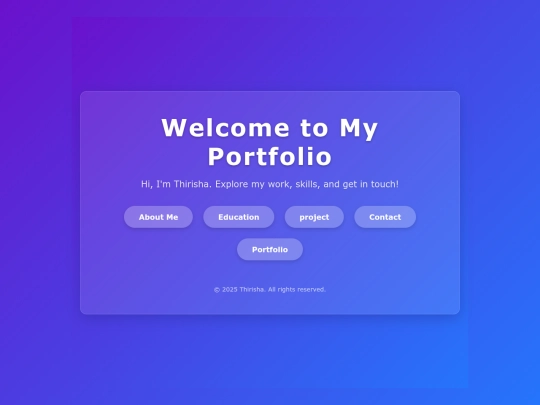 portfolio screenshot