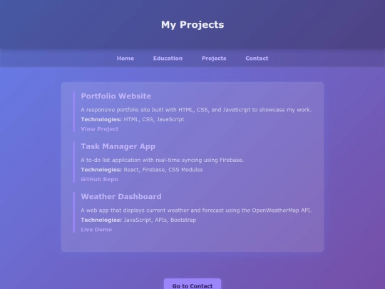 portfolio/projects screenshot