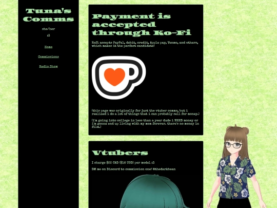 comms screenshot