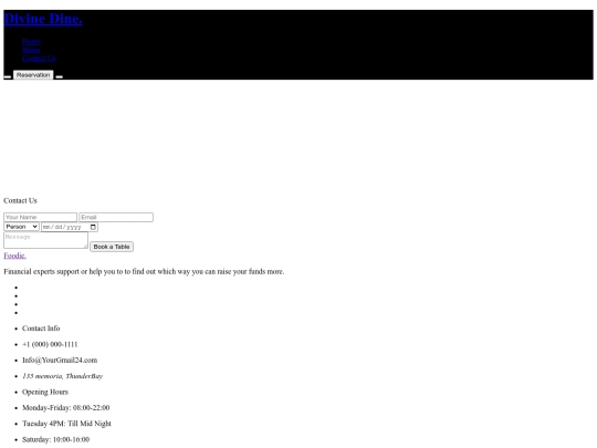 contact screenshot