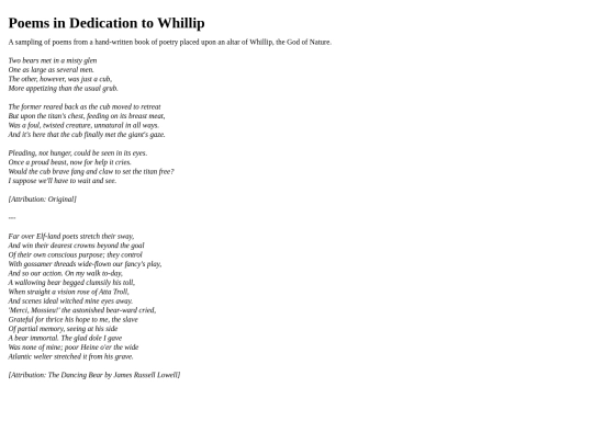 poems screenshot