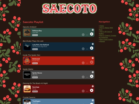 saecotoplaylist screenshot