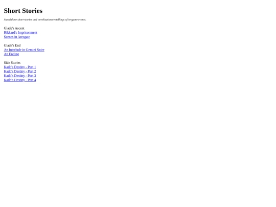 stories screenshot