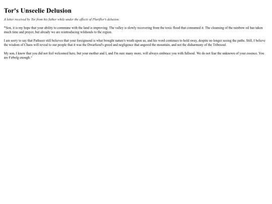 tordelusion screenshot