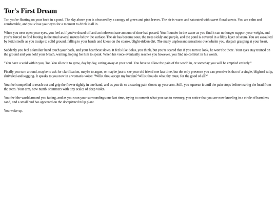 tordream screenshot