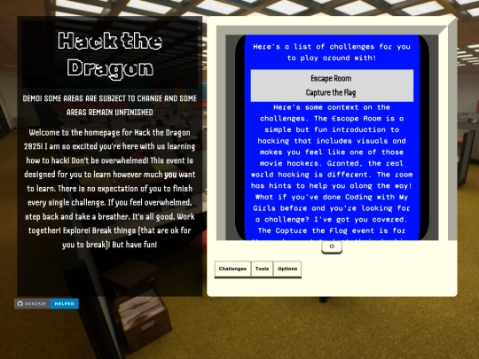homepage screenshot