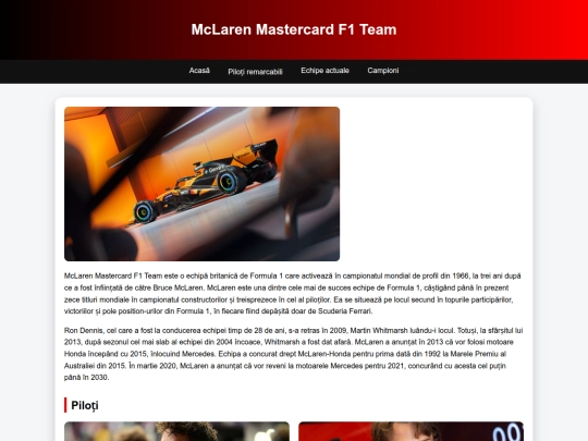 mclaren screenshot