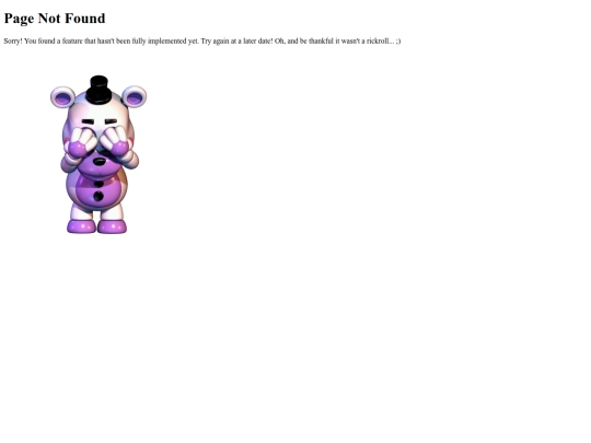 not_found screenshot