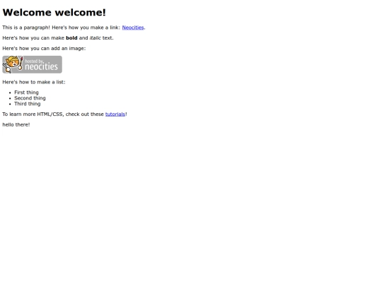 index screenshot