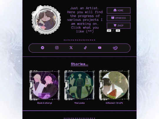 pages/stories screenshot