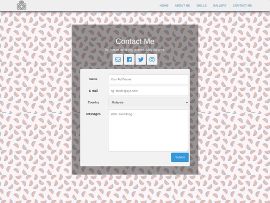 contact screenshot