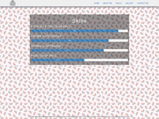 skills screenshot