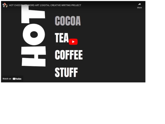 HotChocolateWordArt screenshot
