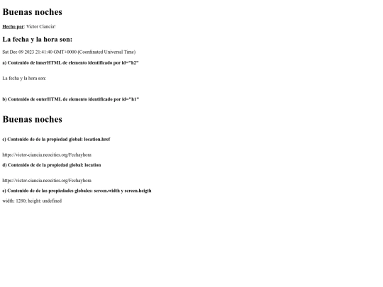 Fechayhora screenshot