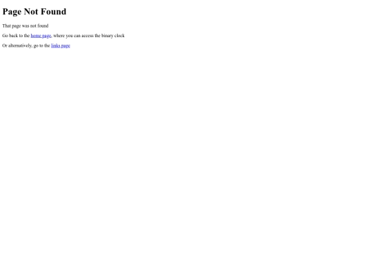 not_found screenshot