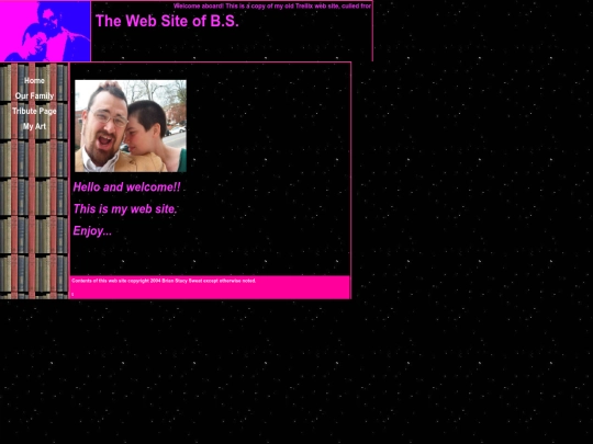 The Web Site of B.S index Trellix screenshot