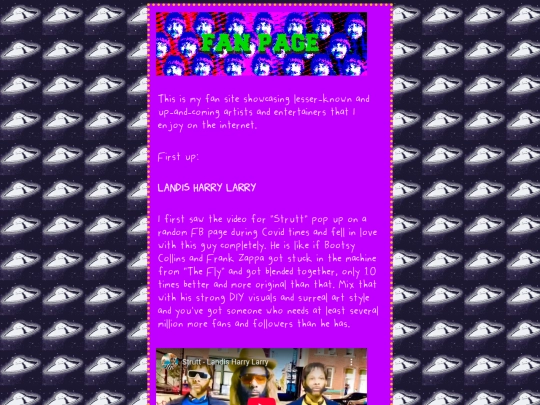 fanpage screenshot
