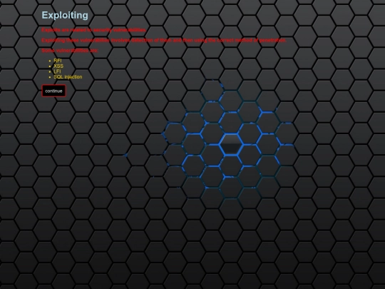 exploiting screenshot