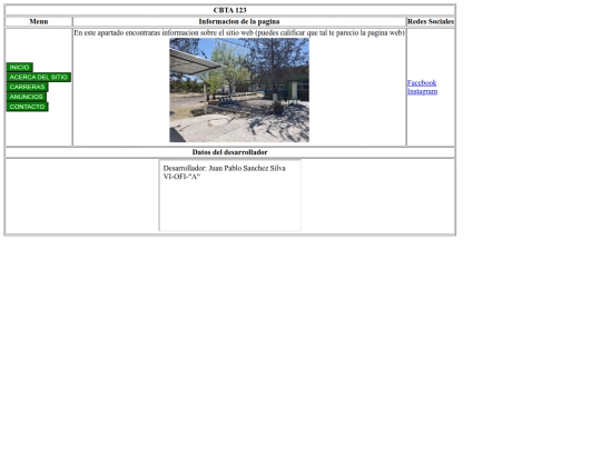ACERCA DEL SITIO screenshot