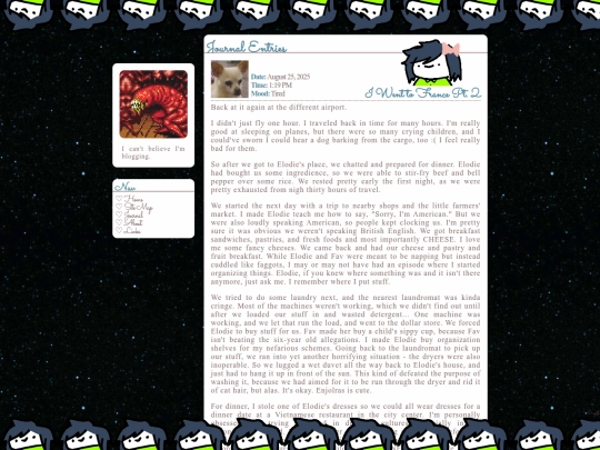 journal screenshot