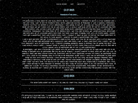 BLOGS screenshot