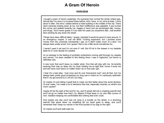 writing/a-gram-of-heroin screenshot