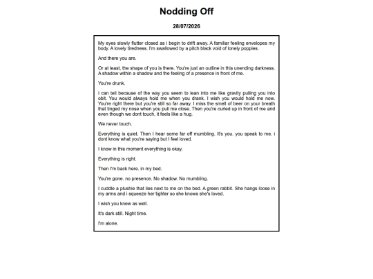 writing/nodding-off screenshot