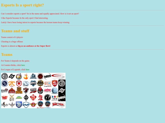Sports screenshot