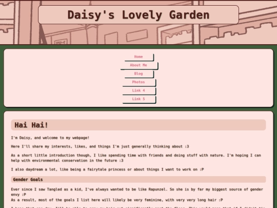 aboutMe screenshot