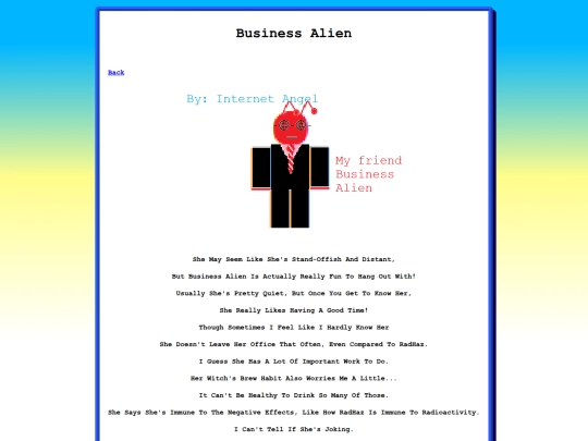 businessalien screenshot