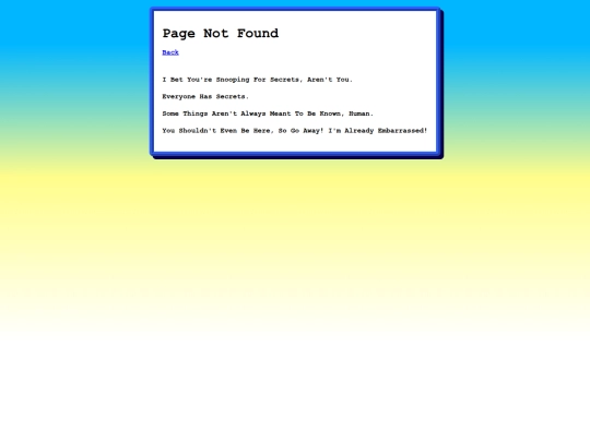 not_found screenshot
