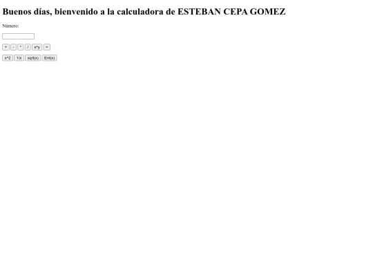calculadora/calculadora screenshot