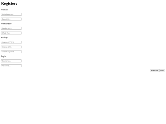 makeawebsite screenshot