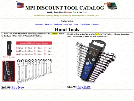 Hand Tools screenshot