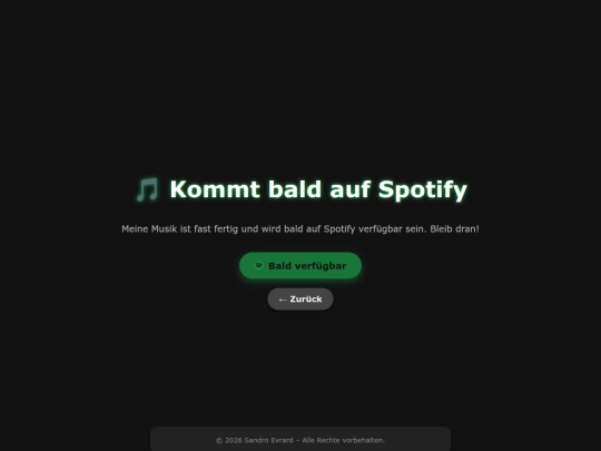 KommtBaldNurSpotify screenshot